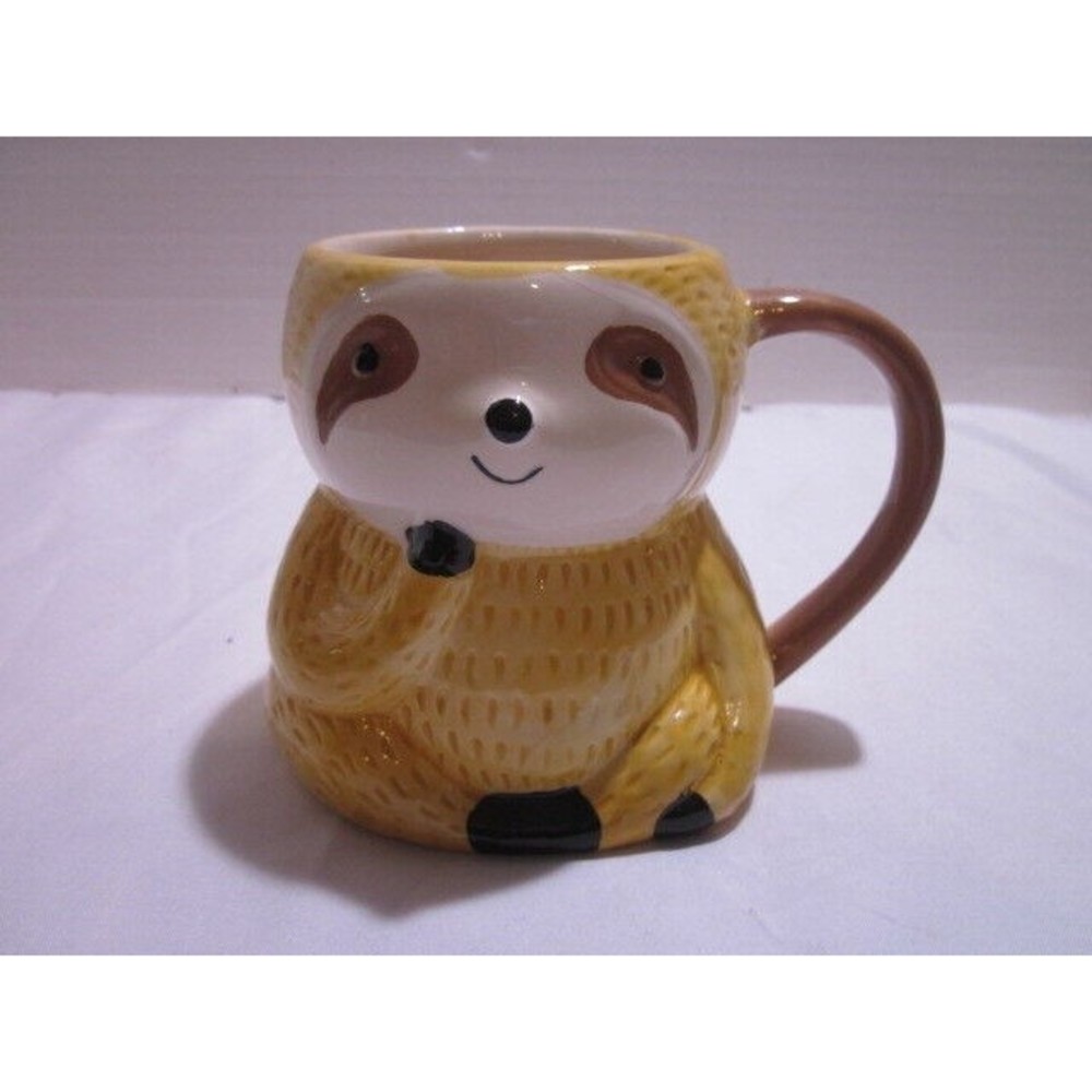 Sloft Mug Coffee Tea Novelty Mug 2015 One Hundred 80 Degrees Ceramic Brown